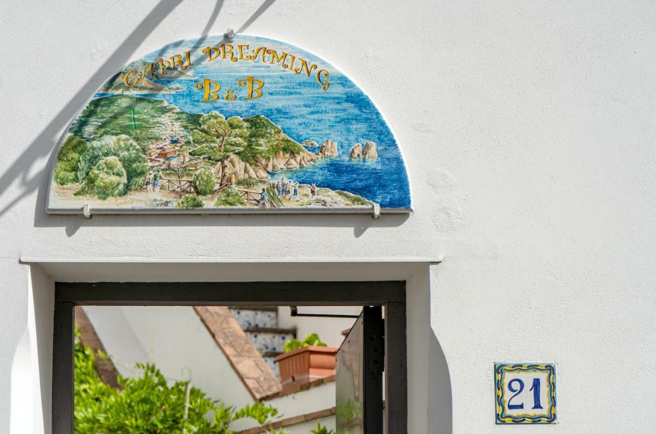 Bed and Breakfast Capri Dreaming Anacapri  Exteriér fotografie